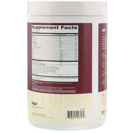 Vassleprotein, Idrottsnäring: RSP Nutrition, TrueFit, Grass-Fed Whey Protein Shake, Cinnamon Churro, 2 lbs (940 g)