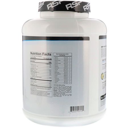 Protein, Idrottsnäring: RSP Nutrition, Whey Protein Powder, Chocolate, 4.6 lbs (2.09 kg)