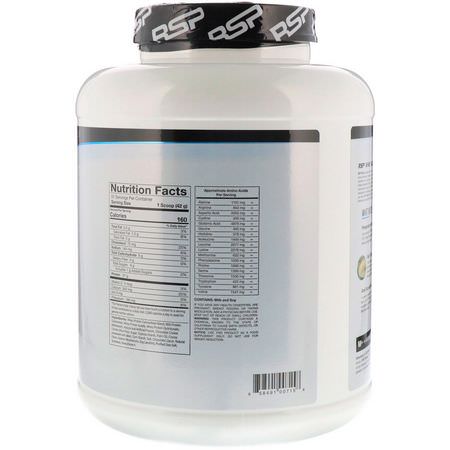 Protein, Sportsnäring: RSP Nutrition, Whey Protein Powder, Cookies and Cream, 4.7 lbs (2.14 kg)