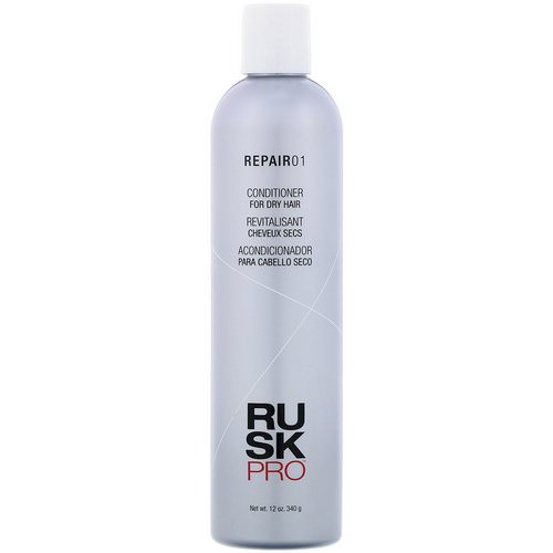 Rusk, Pro, Repair 01, Conditioner, For Dry Hair, 12 oz (340 g) Review