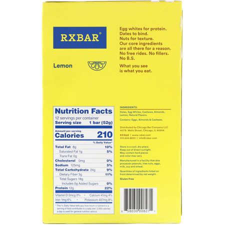 RXBAR Plant Based Protein Bars - Växtbaserade Proteinbarer, Proteinbarer, Brownies, Kakor