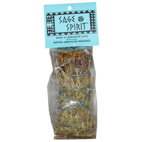 Sage Spirit, Native America Incense, Sage & Lavender, Small (4-5 inches), 1 Smudge Wand Review