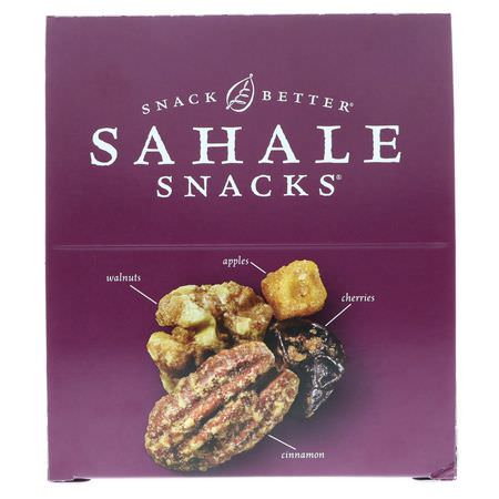 Trail Mix, Blandade Nötter, Frön, Nötter: Sahale Snacks, Glazed Mix, Maple Pecans, 9 Packs, 1.5 oz (42.5 g) Each