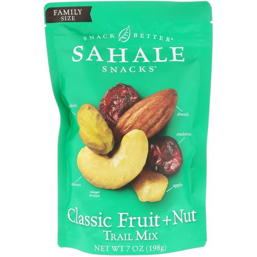 Sahale Snacks, Trail Mix, Classic Fruit + Nut, 7 oz (198 g) Review