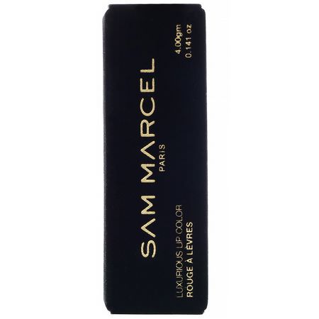 Läppstift, Läppar, Smink: Sam Marcel, Luxurious Lip Color Satin, Angeline, 0.141 oz (4 g)