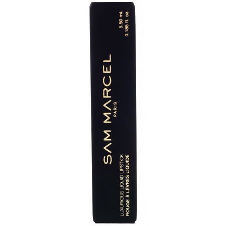 Läppglans, Läppar, Smink: Sam Marcel, Luxurious Liquid Lipstick, Claudine, 0.185 fl oz (5.50 ml)