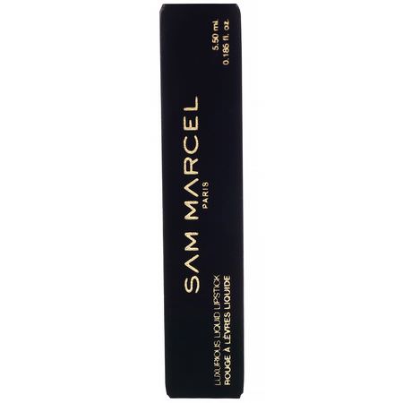 Läppglans, Läppar, Smink: Sam Marcel, Luxurious Liquid Lipstick, Fleur, 0.185 fl oz (5.50 ml)