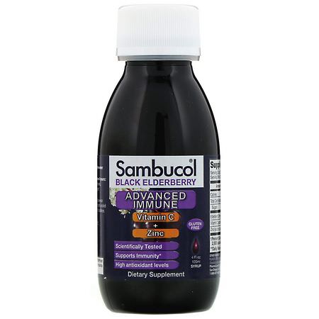 Sambucol Immune Formulas Cold Cough Flu - Influensa, Hosta, Förkylning, Immun
