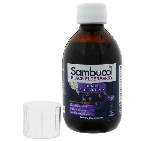 Sambucol Elderberry Sambucus Cold Cough Flu - Influensa, Hosta, Förkylning, Kosttillskott