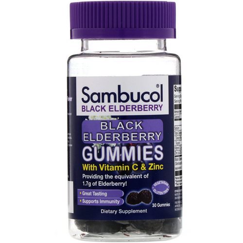 Sambucol, Sambucol, Black Elderberry, 30 Gummies Review