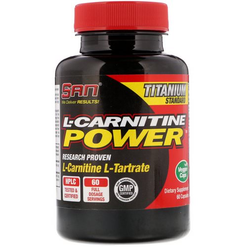 SAN Nutrition, L-Carnitine Power, 60 Capsules Review