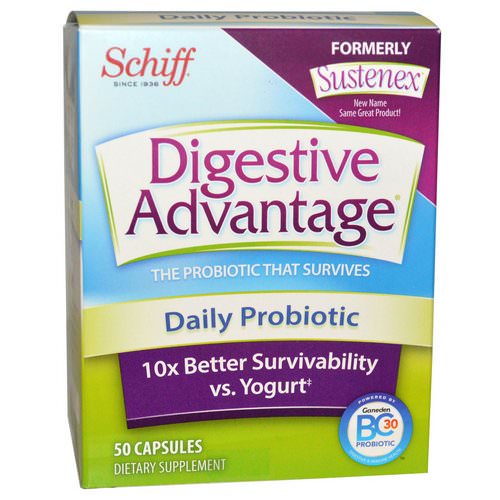 Schiff, Digestive Advantage, Daily Probiotic, 50 Capsules Review