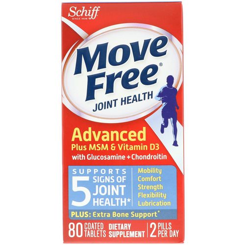 Schiff, Move Free, Joint Health, 80 Coated Tablets Review