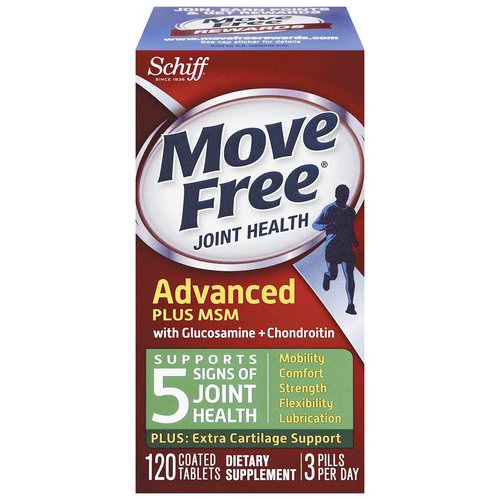 Schiff, Move Free Joint Health, Glucosamine Chondroitin Plus MSM, 120 Coated Tablets Review
