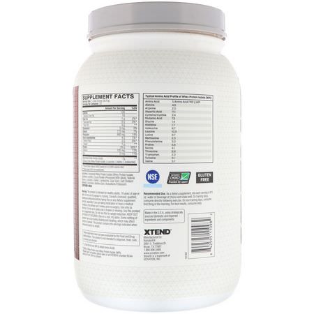 Vassleprotein, Idrottsnäring: Scivation, Xtend Pro, Whey Isolate, Chocolate Lava Cake, 1.82 lb (826 g)