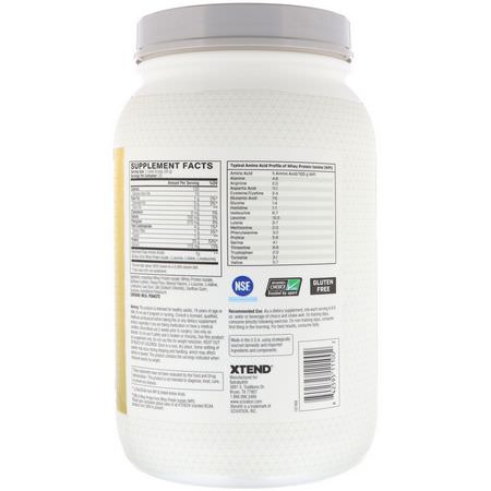 Vassleprotein, Idrottsnäring: Scivation, Xtend Pro, Whey Isolate, Cookie Butter, 1.77 lb (805 g)