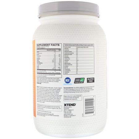 Vassleprotein, Idrottsnäring: Scivation, Xtend Pro, Whey Isolate, Salted Caramel Shake, 1.81 lb (823 g)