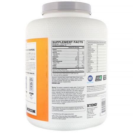 Vassleprotein, Idrottsnäring: Scivation, Xtend Pro, Whey Isolate, Salted Caramel Shake, 5 lb (2.27 kg)