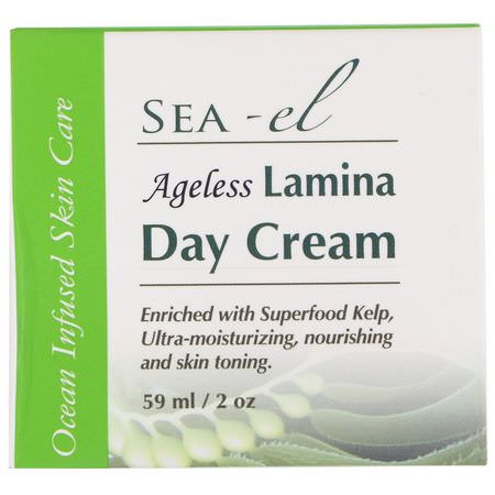 Dagfuktare, Krämer, Ansiktsfuktare, Skönhet: Sea el, Ageless Lamina Day Cream, 2 oz (59 ml)