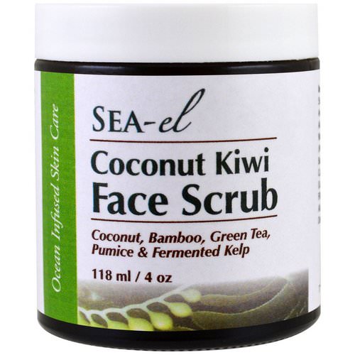 Sea el, Coconut Kiwi Face Scrub, 4 oz (118 ml) Review