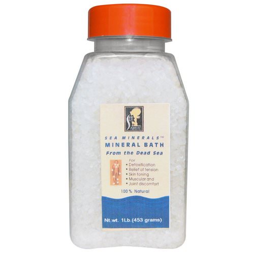 Sea Minerals, Mineral Bath from the Dead Sea, 1 lb (453 g) Review
