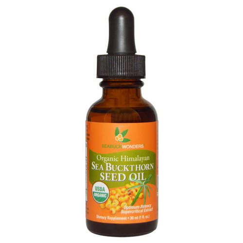 SeaBuckWonders, Organic Himalayan Sea Buckthorn Seed Oil, 1 oz (30 ml) Review