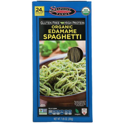 Seapoint Farms, Organic Edamame Spaghetti, 7.05 oz (200 g) Review