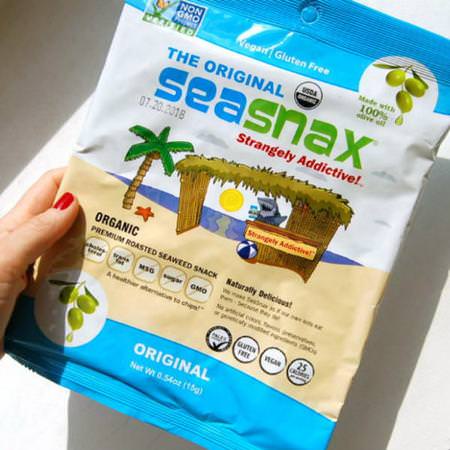 SeaSnax Seaweed Snacks - Tångsnacks