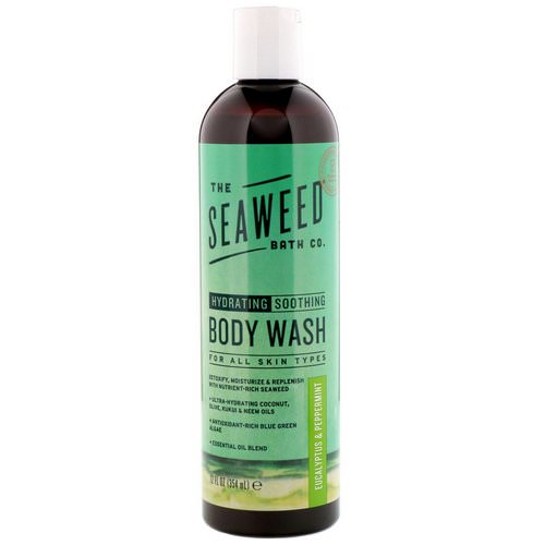 The Seaweed Bath Co, Hydrating Body Wash, For All Skin Types, Eucalyptus & Peppermint, 12 fl oz (354 ml) Review