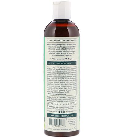 Duschgel, Kroppstvätt, Dusch, Bad: The Seaweed Bath Co, Hydrating Soothing Body Wash, Lavender, 12 fl oz (354 ml)