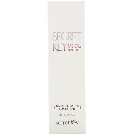 Toners, K-Beauty Cleanse, Scrub, Tone: Secret Key, Starting Treatment Essence, 5.24 fl oz (155 ml)