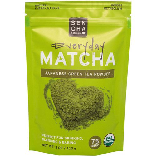 Sencha Naturals, Matcha, Green Tea Powder, Japanese Everyday Grade, 4 oz (113 g) Review