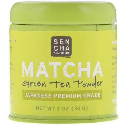 Sencha Naturals, Matcha, Green Tea Powder, Japanese Premium Grade, 1 oz (30 g) Review