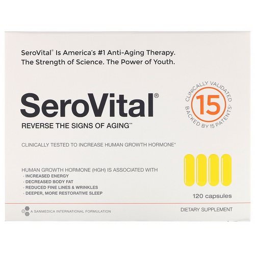 SeroVital, Anti-Aging Therapy, 120 Capsules Review
