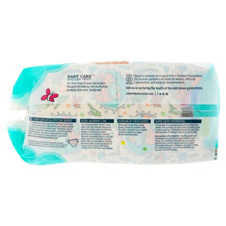 Seventh Generation Disposable Diapers - Engångsblöjor, Blöjor, Barn
