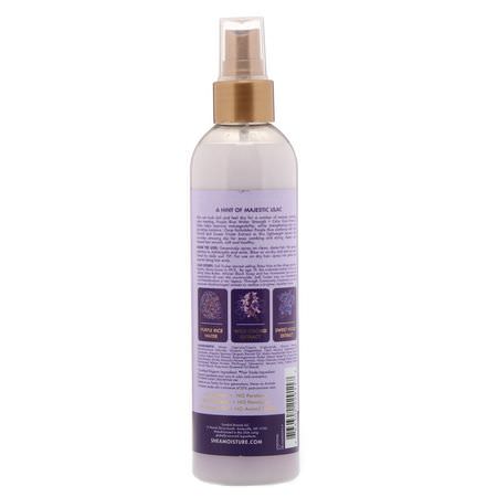 Style Spray, Hair Styling, Hair Care, Bath: SheaMoisture, Purple Rice Water, Strength + Color Care Primer & Styler, 7.5 fl oz (222 ml)