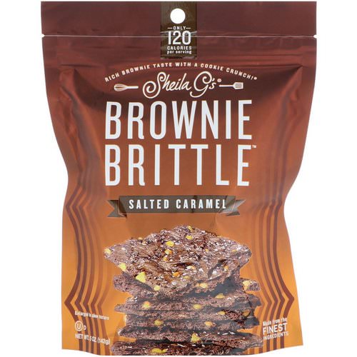 Sheila G's, Brownie Brittle, Salted Caramel, 5 oz (142 g) Review