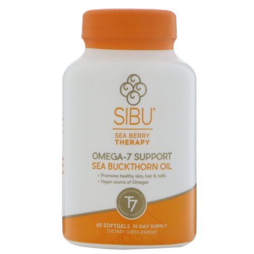 Sibu Beauty, Sea Berry Therapy, Omega-7 Support, Sea Buckthorn Oil, 60 Softgels Review