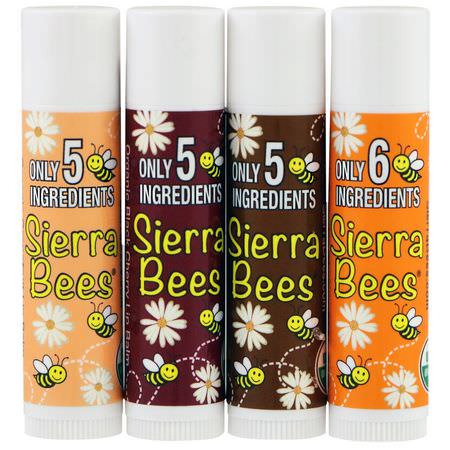 Sierra Bees Lip Balm - Läppbalsam, Läppvård, Bad