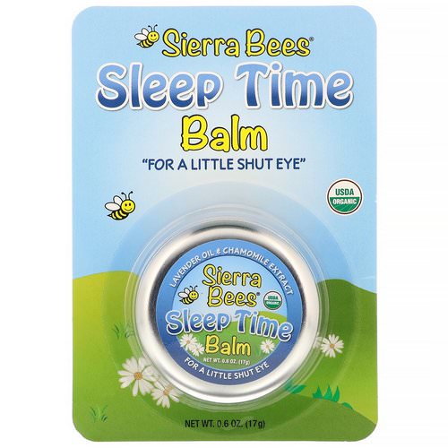 Sierra Bees, Sleep Time Balm, Lavender & Chamomile, 0.6 oz (17 g) Review