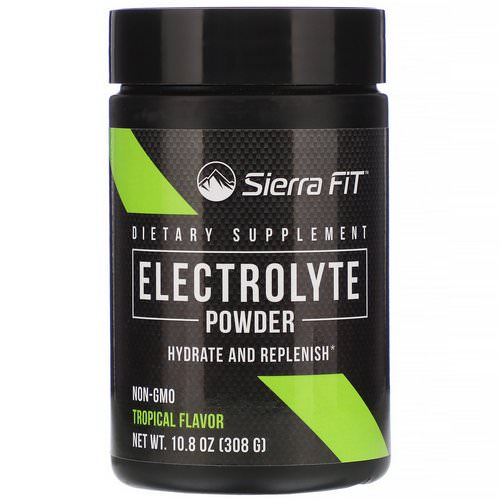 Sierra Fit, Electrolyte Powder, 0 Calories, Tropical, 10.8 oz (308 g) Review