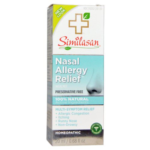 Similasan, Nasal Allergy Relief, 0.68 fl oz (20 ml) Review