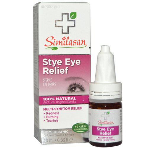 Similasan, Stye Eye Relief, Sterile Eye Drops, 0.33 fl oz (10 ml) Review