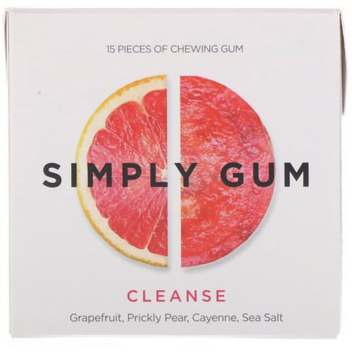 Simply Gum, Cleanse Gum, 15 Pieces Review
