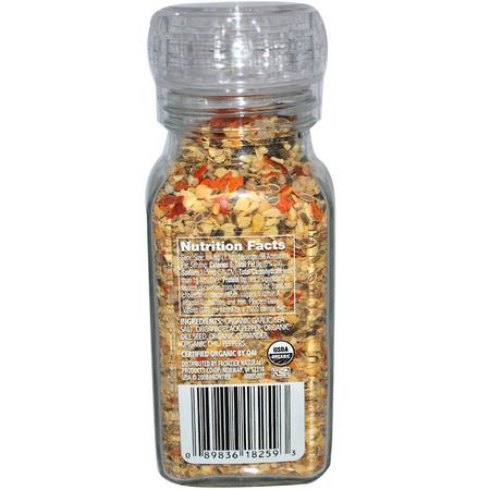 Kryddor, Örter: Simply Organic, Adjustable Grinder Cap, Chophouse Seasoning, 3.81 oz (108 g)