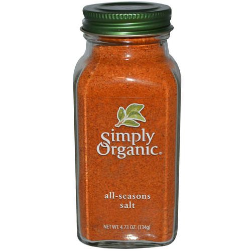Simply Organic, All-Seasons Salt, 4.73 oz (134 g) Review