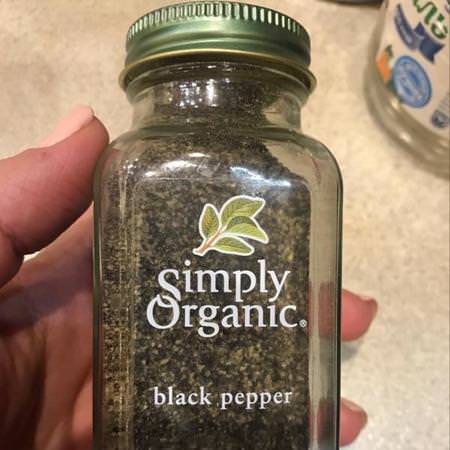 Simply Organic Pepper - Peppar, Kryddor, Örter