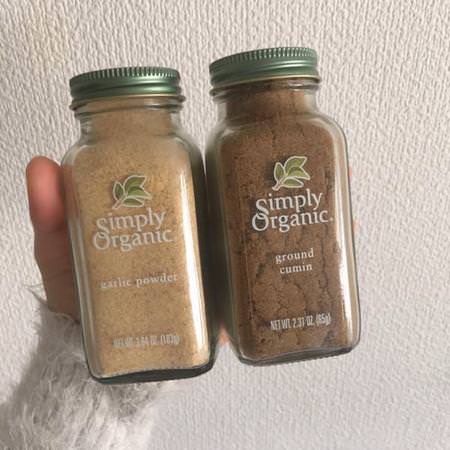 Simply Organic Cumin - Kummin, Kryddor, Örter