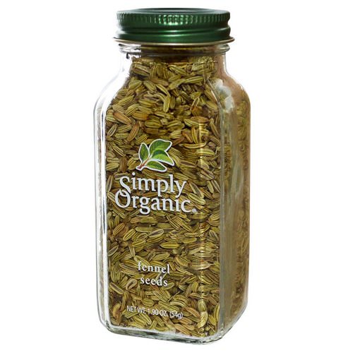 Simply Organic, Fennel Seeds, 1.90 oz (54 g) Review
