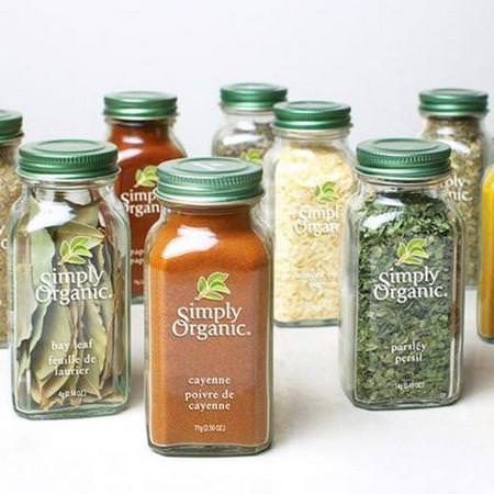 Simply Organic Spice Blends Garlic Spices - Vitlökkryddor, Krydda, Örter